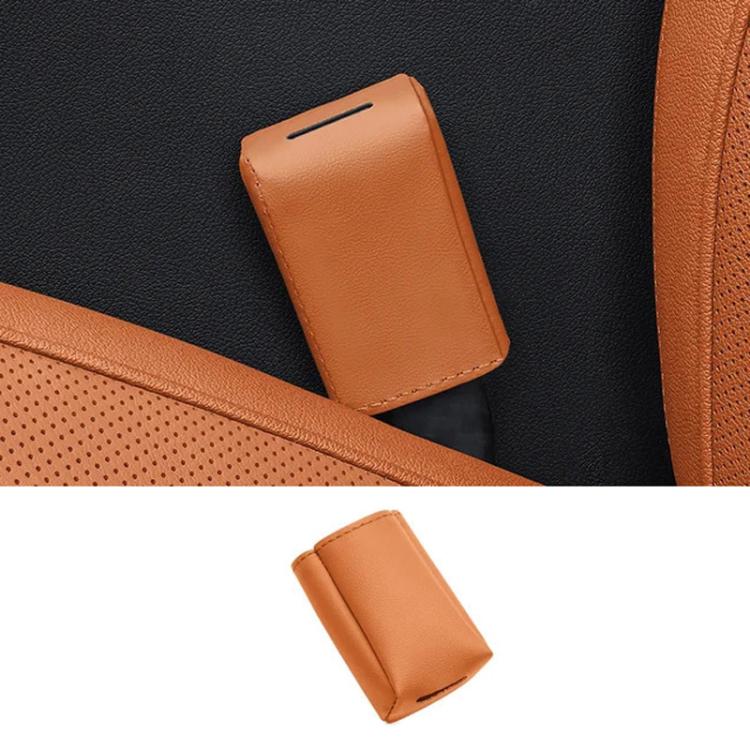 Universal Car Seat Belt Buckle Protector Leather Seat Belt Fastener Cover