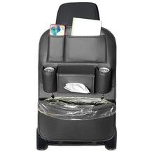 Load image into Gallery viewer, 1109 Car Seat Back Leather Storage Organizer Vehicle-Mounted Hanging Trash Bag