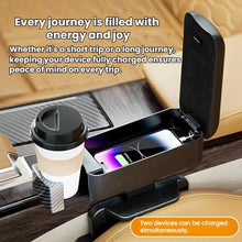 Load image into Gallery viewer, 3092 Car Seat Armrest Cup Holder Multi-Functional Rear Seat Charging Storage Box