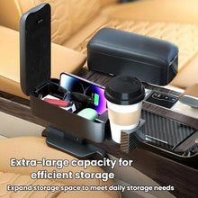 Load image into Gallery viewer, 3092 Car Seat Armrest Cup Holder Multi-Functional Rear Seat Charging Storage Box