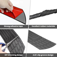 Load image into Gallery viewer, 104cm Car Trunk Anti-Collision Protection Strip DIY Bumper Guard Sticker For Sedans, P126, P126-1