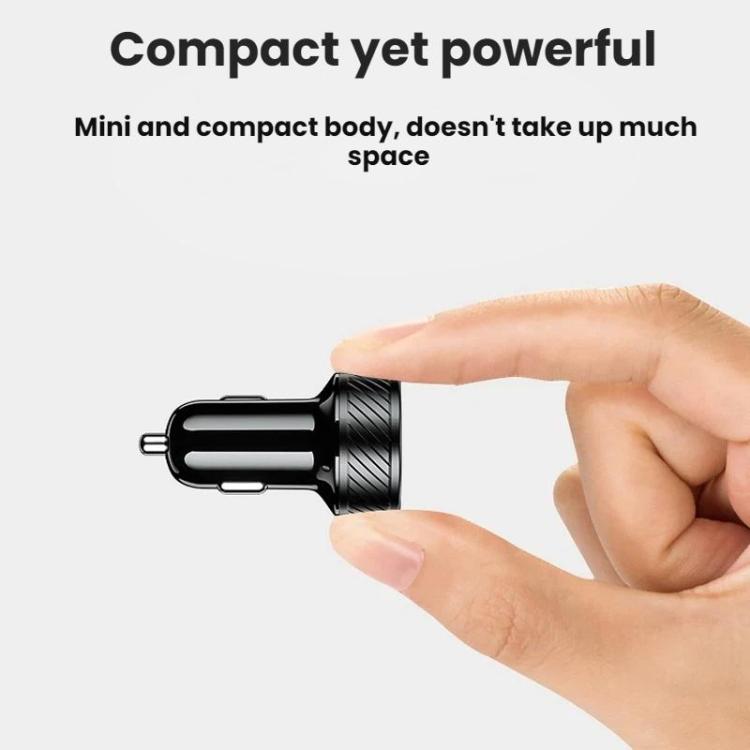 Car Cigarette Lighter LED Indicator USB Charger With Switch