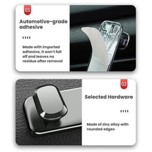 Load image into Gallery viewer, Car Front Seat Adhesive Alloy Storage Hook