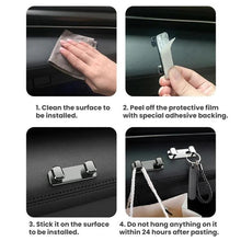 Load image into Gallery viewer, Car Front Seat Adhesive Alloy Storage Hook