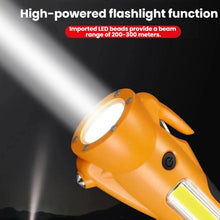 Load image into Gallery viewer, Multifunctional Emergency High-Intensity Magnetic COB Work Light with Car Safety Hammer