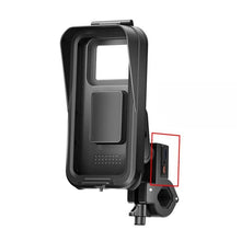 Load image into Gallery viewer, Waterproof Navigation Phone Holder For Motorcycles And Bicycles, Handlebar Charging, Handlebar Standard, Rearview Mirror Charging, Rearview Mirror Standard