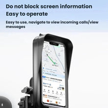 Load image into Gallery viewer, Waterproof Navigation Phone Holder For Motorcycles And Bicycles, Handlebar Charging, Handlebar Standard, Rearview Mirror Charging, Rearview Mirror Standard