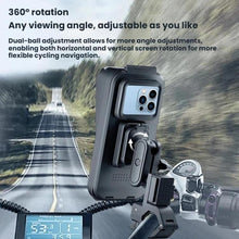 Load image into Gallery viewer, Waterproof Navigation Phone Holder For Motorcycles And Bicycles, Handlebar Charging, Handlebar Standard, Rearview Mirror Charging, Rearview Mirror Standard