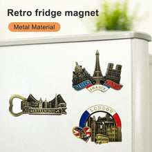 Load image into Gallery viewer, Architectural Landscape Metal Magnetic Refrigerator Stickers Home Decoration