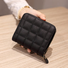 Load image into Gallery viewer, Women  Short Zipper Cute Coin Purse Mini Wallet