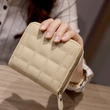Load image into Gallery viewer, Women  Short Zipper Cute Coin Purse Mini Wallet