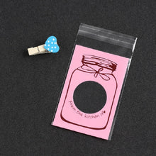 Load image into Gallery viewer, 100 PCS / Set Cute Colorful Bottle Pattern Wedding Birthday Cookies Candy Gift Packaging Bag