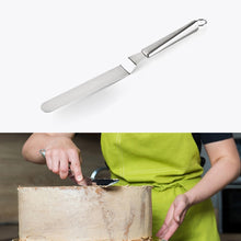 Load image into Gallery viewer, Stainless Steel Cream Spatula Stainless Steel Bell Knife Cake Spatula Baking Scraper Baking Tools