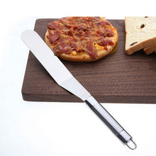 Load image into Gallery viewer, Stainless Steel Cream Spatula Stainless Steel Bell Knife Cake Spatula Baking Scraper Baking Tools