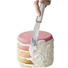 Load image into Gallery viewer, Stainless Steel Cream Spatula Stainless Steel Bell Knife Cake Spatula Baking Scraper Baking Tools