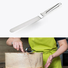 Load image into Gallery viewer, Stainless Steel Cream Spatula Stainless Steel Bell Knife Cake Spatula Baking Scraper Baking Tools