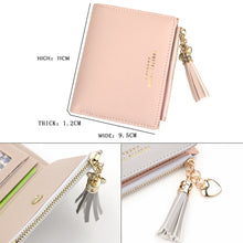 Load image into Gallery viewer, Lady Short Cross-Streaked Suzip Wallet