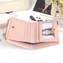 Load image into Gallery viewer, Lady Short Cross-Streaked Suzip Wallet