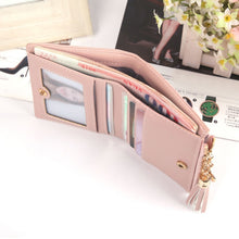 Load image into Gallery viewer, Lady Short Cross-Streaked Suzip Wallet
