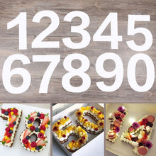 Load image into Gallery viewer, 2 PCS Numbers Cake Mold Cake Decorating Tools