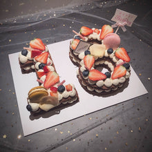 Load image into Gallery viewer, 2 PCS Numbers Cake Mold Cake Decorating Tools