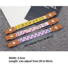 Load image into Gallery viewer, Snap Version Children Weaving Cloth Elastic Force Belt
