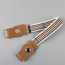 Load image into Gallery viewer, Snap Version Children Weaving Cloth Elastic Force Belt