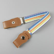 Load image into Gallery viewer, Snap Version Children Weaving Cloth Elastic Force Belt