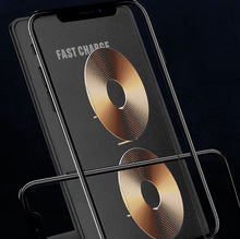 Load image into Gallery viewer, R2 10W Vertical Mobile Phone Wireless Charger Smart Fast Charge Charging Stand Desktop Stand, R2 (Black)