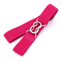 Load image into Gallery viewer, Candy-colored 8-Character Clasp Elastic Braided Belt for Children