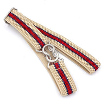 Load image into Gallery viewer, Candy-colored 8-Character Clasp Elastic Braided Belt for Children