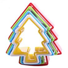 Load image into Gallery viewer, 5pcs / Set Cookies Plastic Cake Mould Biscuit Plunger Forms DIY Baking Tools