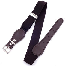 Load image into Gallery viewer, Kids Polyester + PU Leather Square Pin Buckle Adjustable Elastic Belt