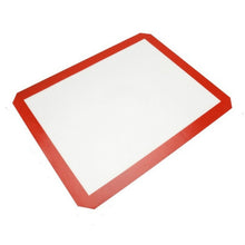 Load image into Gallery viewer, Platinum Glass Fiber Silicone Pastry Cake Cookie Baking Mat Pad Sheet Kneading Mat, 40x30cm, 29x26cm