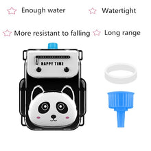 Load image into Gallery viewer, Childrens Backpack Water Gun Toy Animal Cartoon Backpack Pull Air Pressure Jet Water Gun