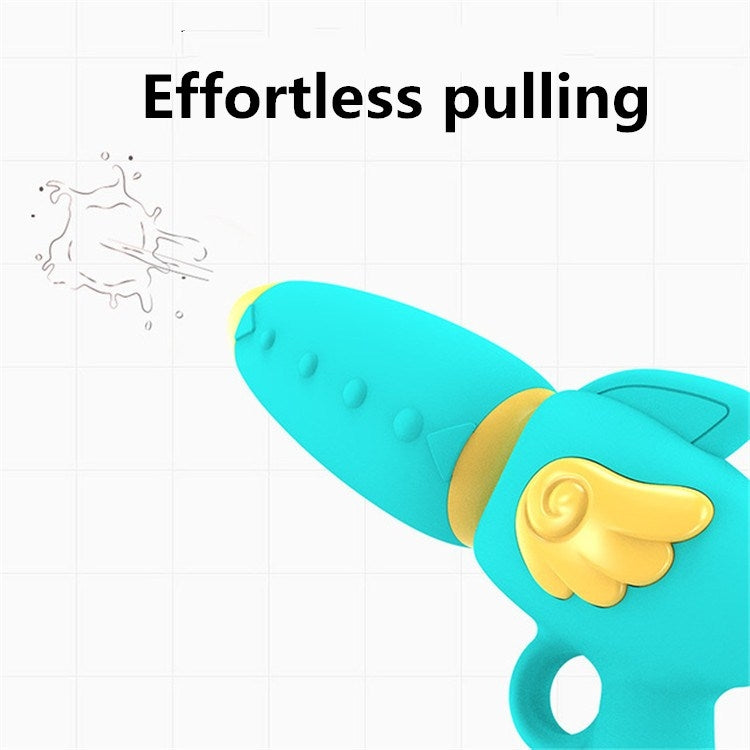 Childrens Backpack Water Gun Toy Animal Cartoon Backpack Pull Air Pressure Jet Water Gun