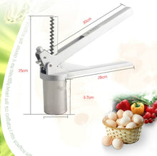 Load image into Gallery viewer, Household Stainless Steel Pasta Machine Small Manual Pasta Machine Multi-function Noodle Machine, Noodle Machine + 7 PCS Mould