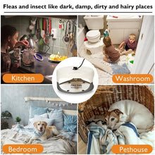 Load image into Gallery viewer, Flea Trap Pet Home Flea Lamp, EU Plug, AU Plug