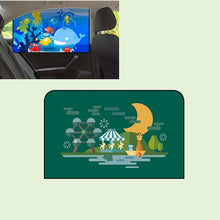 Load image into Gallery viewer, Car Cartoon Magnetic Sunshade Sunscreen Telescopic Collapsible Sunshield, Driving, Co-pilot, Rear Square