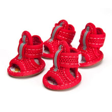 Load image into Gallery viewer, Tendon Bottom Mesh Pet Anti-skid Sandals, Tendon Bottom 1: 13.5x4.5cm, Tendon Bottom 2: 4.0x5.0cm, Tendon Bottom 3: 4.5x5.5cm, Tendon Bottom 4: 5.0x6.0cm, Tendon Bottom 5: 5.5x6.5cm, 1: 13.5x4.5cm, 2: 4.0x5.0cm, 3: 4.5x5.5cm, 4: 5.0x6.0cm, 5: 5.5x6.5cm