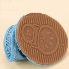 Load image into Gallery viewer, Tendon Bottom Mesh Pet Anti-skid Sandals, Tendon Bottom 1: 13.5x4.5cm, Tendon Bottom 2: 4.0x5.0cm, Tendon Bottom 3: 4.5x5.5cm, Tendon Bottom 4: 5.0x6.0cm, Tendon Bottom 5: 5.5x6.5cm, 1: 13.5x4.5cm, 2: 4.0x5.0cm, 3: 4.5x5.5cm, 4: 5.0x6.0cm, 5: 5.5x6.5cm