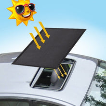 Load image into Gallery viewer, Car Sunroof Anti-mosquito Screens Magnetic Car Sunroof Sunshade, 95x55cm