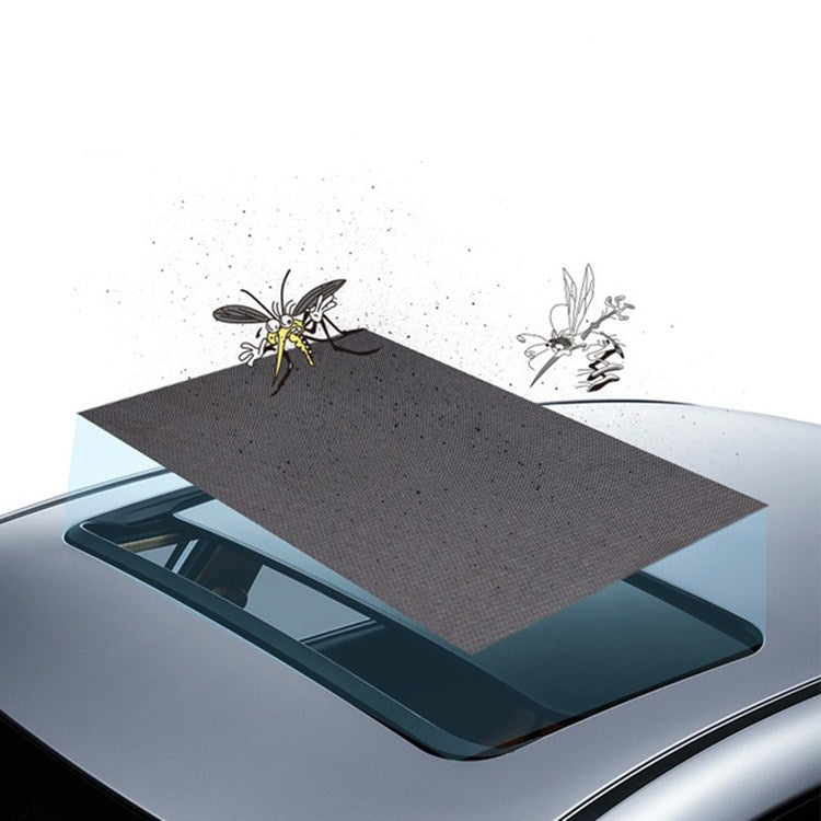 Car Sunroof Anti-mosquito Screens Magnetic Car Sunroof Sunshade, 95x55cm