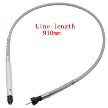 Load image into Gallery viewer, Electric Screwdriver Multifunctional Flexible Shaft Torque Electric Drill Connecting Rod Flexible Shaft With Chuck, 3.2mm Shaft Metal Silver Aluminum Handle, 3.2mm Shaft Metal Yellow Aluminum Handle