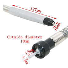 Load image into Gallery viewer, Electric Screwdriver Multifunctional Flexible Shaft Torque Electric Drill Connecting Rod Flexible Shaft With Chuck, 3.2mm Shaft Metal Silver Aluminum Handle, 3.2mm Shaft Metal Yellow Aluminum Handle