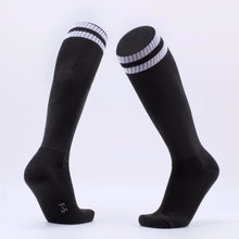Load image into Gallery viewer, Children Football Socks Boys Soccer Sock Kid Above Knee Plain Socks Long Soccer Stockings Men Over Knee High Sock, Kids Size, Adult Size