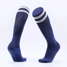 Load image into Gallery viewer, Children Football Socks Boys Soccer Sock Kid Above Knee Plain Socks Long Soccer Stockings Men Over Knee High Sock
