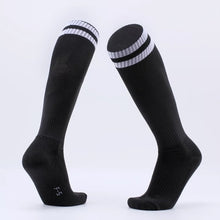 Load image into Gallery viewer, Children Football Socks Boys Soccer Sock Kid Above Knee Plain Socks Long Soccer Stockings Men Over Knee High Sock, Kids Size, Adult Size