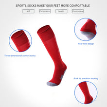 Load image into Gallery viewer, One Pair Adult Anti-skid Over Knee Thick Sweat-absorbent High Knee Socks