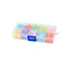 Load image into Gallery viewer, Colorful Plastic Sweater Weaving DIY Hand Tool Accessories Pin Mark Buckle, 120 PCS